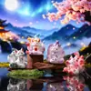 Temporada de Regreso a Clases: Caja Misteriosa Oficial Fox Yin Yun Xi - Figura de Zorro Espiritual Estilo Chino Etéreo, Decoración de Escritorio de Alto Valor, Coleccionable de Moda
