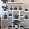 Novo Suporte de Flores de Jardim de Ferro Multicamadas para Interior Casa Varanda Sala de Estar Anti-corrosão Suporte para Vasos de Flores Suporte de Flores