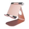 Soporte de Mesa para Tableta de Aleación de Aluminio con Ángulo Ajustable, Soporte Universal de Altura Ajustable para Teléfonos Móviles