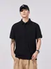 Ropa para Hombre Fengshe / Camisa Polo Estilo Americano de Manga Corta para Hombre Camiseta de Manga Corta para Hombre Corte Holgado Cuello Campana Camiseta de Verano Media Manga