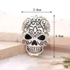 Accesorios Populares Transfronterizos de Araña Incrustada de Diamantes, Calabaza, Cabeza de Fantasma, Creativos, Versátiles, Aleación de Zinc, Joyería de Halloween, Accesorios DIY