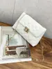 En Stock 2025 Nuevo Estilo Bolso Cuadrado Pequeño Bordado Personalizado Dulce Moda Bolso de Mujer Bolso de Hombro con Cadena de Cerradura Fabricante
