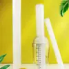 Set de fabricación de paletas de limón manual, máquina para hacer paletas con tapa a prueba de salpicaduras, herramientas para té de leche, set de botellas agitadoras, machacador de limón, fábrica de rodillos