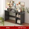 Escritorio de Esquina en Forma de L para Apartamento Pequeño Dormitorio Esquina de Pared Escritorio para Computadora de Escritorio Estantería Librería Integrada Escritorio de Estudio para Escuela Secundaria