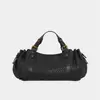 2025 Nuevo Bolso de Mano Bolso de Almohada Escarchada Retro Bolso Cruzado Casual Versátil de Gama Alta para el Brazo Bolso de Mujer