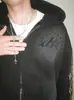Sudaderas Casuales de Otoño e Invierno de Estilo Europeo y Americano para Hombres y Mujeres, Mismo Estilo, Exportación Transfronteriza Estilo Retro Americano con Cremallera y Capucha