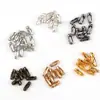 100 piezas/bolsa Accesorios para joyería DIY Hebilla de cintura de cerdo Hebilla de conexión de cuentas Cadena Accesorios de cadena Venta directa de fábrica