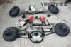 Accesorios para karts eléctricos de cuatro ruedas modificados DIY: suspensión delantera, eje diferencial de dirección, motor de transmisión, eje trasero, llantas de 6 pulgadas