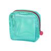 Bolsa de cosméticos de malha de malha japonesa e coreana Mini bolsa de cosméticos de malha respirável Bolsa de cosméticos de viagem Bolsa de higiene pessoal portátil organizadora