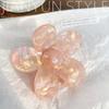Color Fantasía Imitación Ácido Acético Flor Pinza de Agarre Elegante Fresco Pinza Tiburón Moda Dulce Hermosos Accesorios para el Cabello Pinza para el Cabello Tocado Mujeres