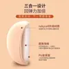 Esponja de Polvo Malvavisco, Forma de Gota Jade Blanco Impecable, Modelo Popular Celebridad de Internet Venta al por Mayor Personalización, Patrón de Rebote Secundario Súper Suave Opcional
