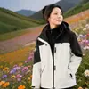 Chaqueta de viaje y senderismo para mujer, modelo nuevo 2026, primavera/otoño, cortavientos e impermeable para exteriores