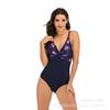 Traje de Baño Europeo y Americano Nuevo Transfronterizo 2025 Traje de Baño Ajustado de Una Pieza para Mujer Fabricante de Xingcheng Dropshipping Bikini