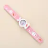 A08702 reloj de cuarzo para niños una variedad de dibujos animados animales pequeños reloj de aplauso jardín de infantes bebé jugar joven