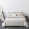 Saída de fábrica Classe A Fios tingidos Lavagem de Algodão Conjunto de Quatro Peças Capa de Cama de Algodão Conjunto de Três Peças Capa de Colcha de Algodão Japonês Roupa de Cama