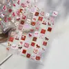 Adesivos Finos e Resistentes para Nail Art Populares no Xiaohongshu Adesivos Doces para Unhas Adesivos de Cisne e Pônei Acessórios para Nail Art Unhas Usáveis