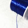 Compra 5 lleva 5DIY cordón elástico plano de seda, cuerda para abalorios, banda de goma, extensión de cabello, cordón de cristal para pulsera, envío
