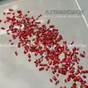 5A Rosa Parpadeante Circonita Mini Pequeño Fondo Plano Forma Irregular Súper Brillante Marqués Corazón Decoraciones para Uñas Venta al por Mayor