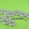 Sellos Dinámicos para Ejes de Válvulas de Bombas Químicas, Sellos de Prensaestopas Rotatorios de PTFE Resistentes a la Corrosión, Sellos Cargados por Resorte