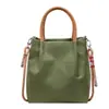Bolsa de Lona a Cuadros Retro Japonesa 2026 Bolso de Mano para Mujer Bolsa de Viaje Gran Capacidad Bolso de Hombro Simple Casual