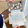 Funda Protectora Estilo Coreano Canela Perro para Tableta iPad Pro Succión Lateral Separación Mini Plegable Air7 Dura Décima Generación
