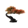 Areia de Aquário Simulada Pinheiro de Boas-Vindas Mesa de Areia Paisagem Árvore Aquário Decoração de Paisagismo Árvore Artificial em Forma de Plantas Aquáticas Simuladas Ornamentos