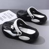 Zapatos Croc Verano 2024 Nuevo para Hombre Sandalias Deportivas Antideslizantes para Exterior Todo en Uno de Doble Propósito Chanclas Punta-Punta