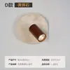 Nova Luminária de Parede Estilo Japonês Amarelo Travertino com Interruptor Spot, Rotativa, para Sala de Estudo e Cabeceira do Quarto Principal
