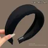 Diadema vintage de lunares plisada de ala ancha para mujer, casual y única, con un toque de alta gama, diadema versátil que hace que la cabeza se vea más alta y el rostro parezca más pequeño