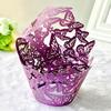 Transfronterizo en stock boda dulce pastel borde de papel hueco cupcake mariposa taza fábrica de Jiangsu mayoreo
