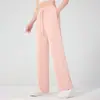 Pantalones Finos de Verano para Mujer 2026 Nuevo Estilo Elásticos de Cintura Alta Caída Paracaídas Seda de Hielo Secado Rápido Casual de Pierna Ancha