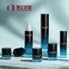 Botella Redonda Recta 20G30G50G30Ml50Ml100Ml120Ml Blanco Estilo Médico Estético Botella de Vidrio Set de Productos para el Cuidado de la Piel