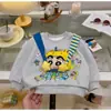 Sudadera para muñeca infantil colección primavera y otoño 2026, camiseta unisex de manga larga con dibujos animados, prenda interior base de muñeca 3D para niños pequeños y mayores