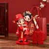 Enfeites de Casamento Estilo Chinês, Decorações de Casamento, Artigos para Casamento, Artesanato de Noivo e Noiva, Enfeites de Resina para Casamento de Casal