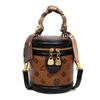 Bolso Cubo Estampado Nuevo de Moda Moda Transfronteriza Modelo Popular Bolso Cilíndrico Textura de Nicho Bolso para Mujer