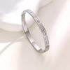 Pulseira estrelada de Diamantes em Fileira Dupla pulseira de casal feminina design joia de moda de luxo leve de alta qualidade pulseira de temperamento