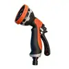 Pistola Aspersora de Alta Presión de Diez Velocidades para Regar Flores, Verduras, Lavado de Autos, Jardín, Hogar, Limpieza de Balcones, Pistola de Agua Portátil Multiusos con Potenciador de Presión