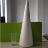 Bola de cono de espuma de dragón de polietileno, modelo de torre de macarrones, accesorios de arcilla ultraligera, material de decoración para árbol de Navidad DIY