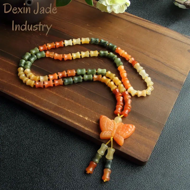 金丝玉毛衣链 (2)