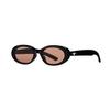 Gafas de Sol Ovaladas Rosadas Estilo Celebridad de Internet Libro Rojo Verano Sombrilla Estilo Coreano Fotografía Callejera Gafas de Forma Cóncava Moda Personalizada