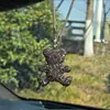 Oso de Arcilla Lindo con Diamantes, Colgante Creativo para Espejo Retrovisor de Coche, Colgante de Decoración Interior de Coche de Alta Gama Venta al por Mayor
