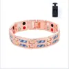 Pulseira Magnética Dupla Fileira Nova Europeia e Americana Pulseira Larga de Moda Masculina com Adesivo de Fibra de Carbono Exclusivo Transfronteiriço