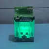 Mc Mini Minecraft Chaveiro Luminoso Recarregável Blocos de Construção Novo e Estranho Brinquedo Jogo Periférico Pingente