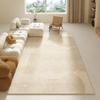 Alfombra moderna de estilo sencillo para sala de estar, dormitorio, antideslizante y resistente a la suciedad, ideal para el hogar, con bucles de buen cuidado.
