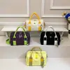 Bolso de mano transfronterizo, bolso ligero de color bloqueado versátil casual para el día a día, bolso de viaje para mujer, bandolera al por mayor impermeable