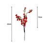 Simulação fruta vermelha fruta rica simulação azevinho faça você mesmo flor de simulação fruta vermelha recortes ornamentos fabricantes atacado acessórios decorativos