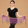 Estoque de Fábrica Corrente de Cintura Três Camadas com Borda Dourada para Dança do Ventre Fantasia Lenço de Quadril Cinto Versátil Fornecimento Direto para Amazon Transfronteiriço