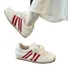 Zapatillas de entrenamiento retro clásicas alemanas para mujer, súper populares en otoño de 2026, zapatillas deportivas casuales versátiles de suela plana para mujer