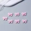 Accesorios de Arte de Uñas de Conejo de Dibujos Animados Estilo Japonés Rhinestone de Resina Decoraciones de Uñas Portátiles Accesorios para Fundas de Teléfono Pegamento de Crema Accesorios de Material DIY