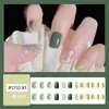 Parche para Uñas Portátil Corto Estampado Parche para Uñas Manicura Uña Portátil Terminada Venta al por Mayor Uña Portátil Casual Personalización